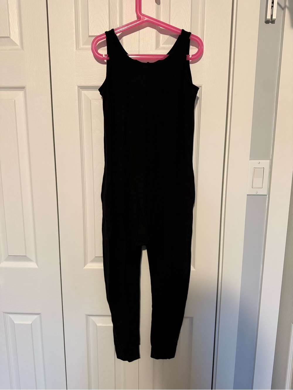 Smash + Tess Black Sleeveless Slim Jumpsuit